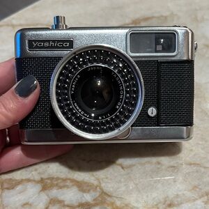 Yashica EZ-matic 4 Black and Silver Film Camera